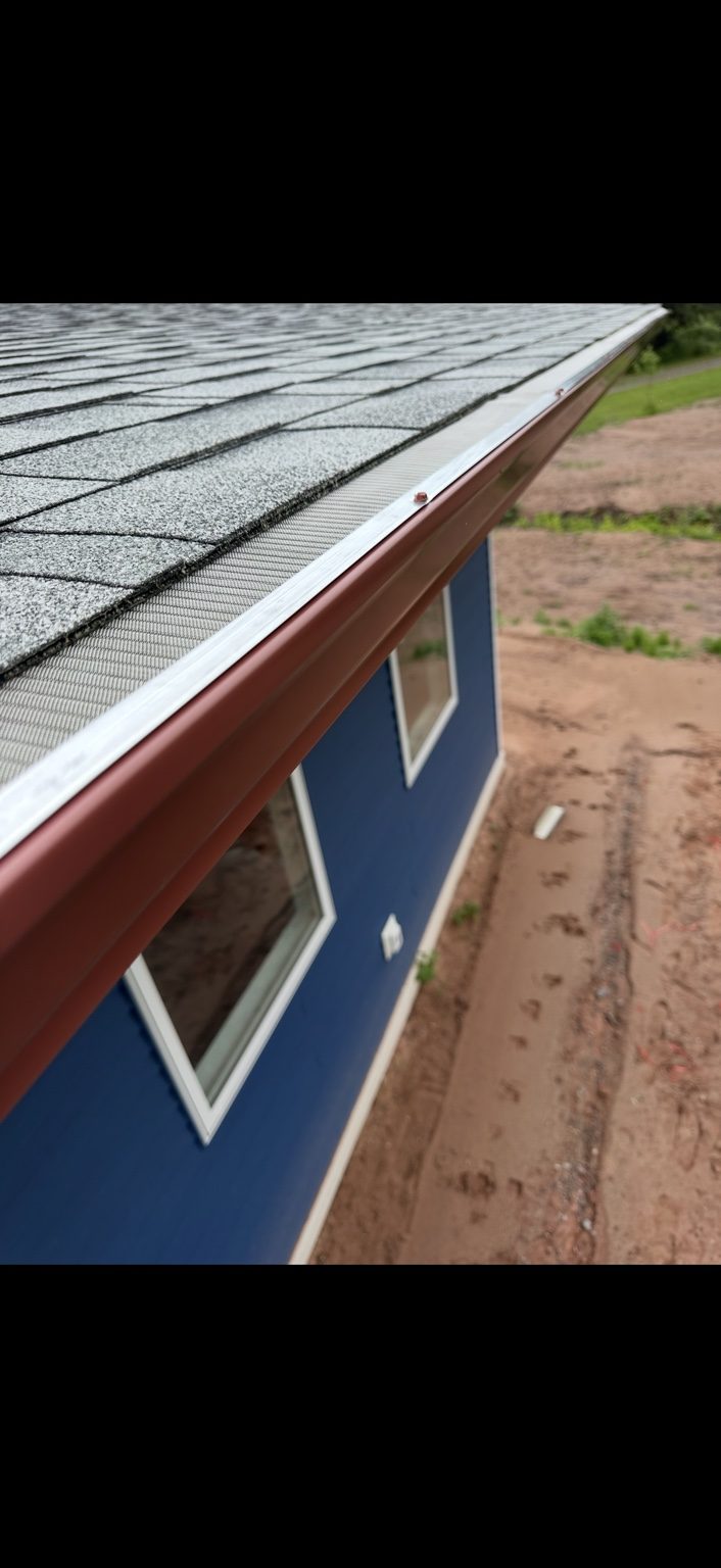 Gutter guard close up